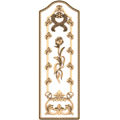 Ornate Floral Panel