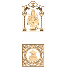 Divine Ganesha Panel