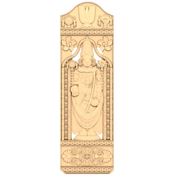 Lord Rama Relief - რთული 3D STL მოდელი CNC როუტერისთვის