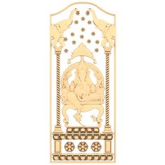 Celestial Ganesha Panel