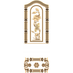 Blommig Elegance Panel