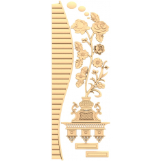 Blommig Elegance Panel