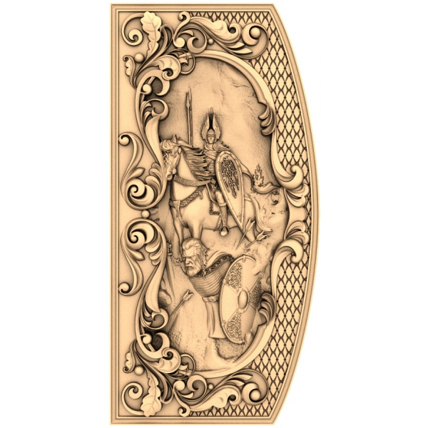 ለ CNC የሚያምር 3D STL ሞዴል