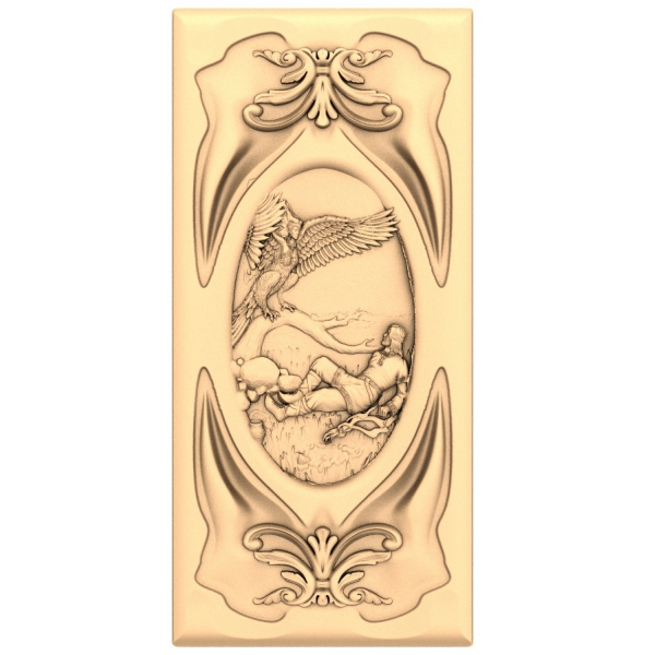 Eternal Guardian Relief 3D STL model pro CNC Eternal Guardian Relief 3D STL model pro CNC