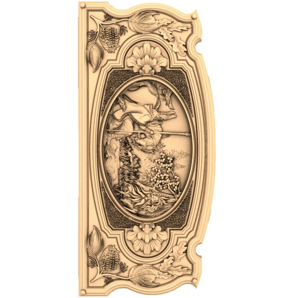 3D model Golden Knight Relief pro CNC 3D model Golden Knight Relief pro CNC