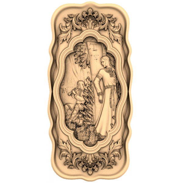 Enchanted Forest Encounter - 3D STL Relief Model for CNC Enchanted Forest Encounter - 3D STL Relief Model for CNC
