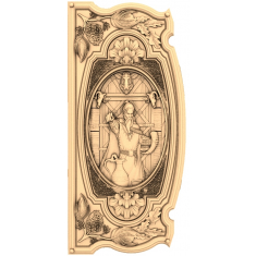 Nordic Mythology Relief Panel