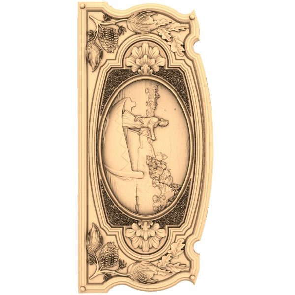 Royal Hunt Panel 3D STL Modell für CNC-Fräser Royal Hunt Panel 3D STL Modell für CNC-Fräser