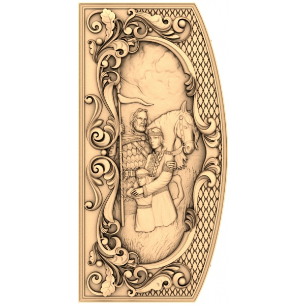 Medieval Family Unity 3D Model for CNC Medieval Family Unity 3D Model for CNC