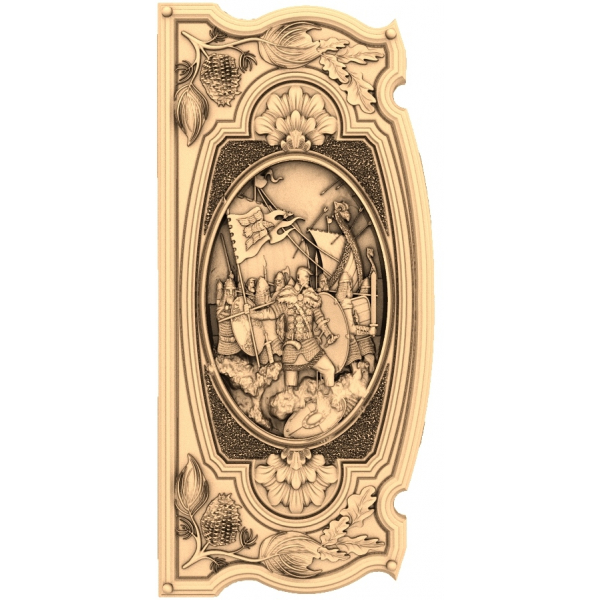 CNC용 Warrior's Triumph 3D STL 모델 CNC용 Warrior's Triumph 3D STL 모델