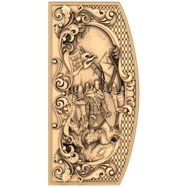 Valiant Warriors Relief 3D model pro CNC router Valiant Warriors Relief 3D model pro CNC router