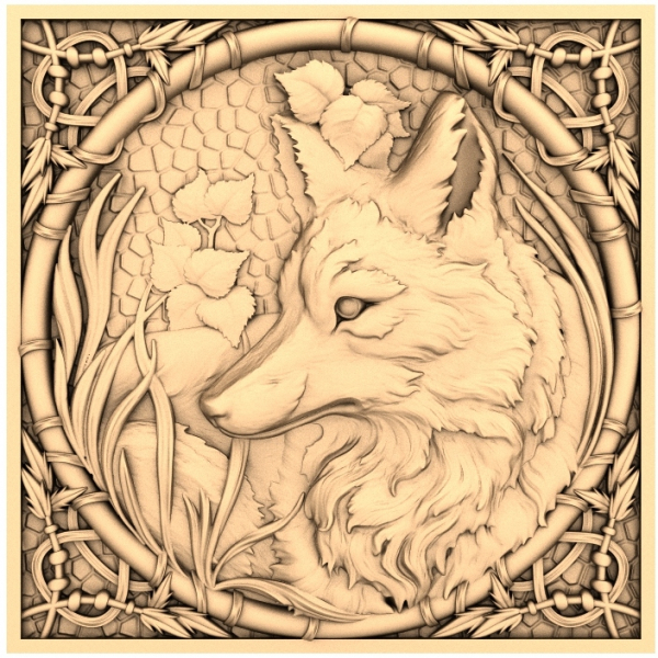 Wild Serenity Panel - 3D STL Model for CNC Wild Serenity Panel - 3D STL Model for CNC