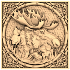 Majestic Moose Panel