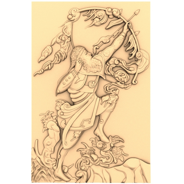 Archer of Legends 3D STL Model for CNC Archer of Legends 3D STL Model for CNC