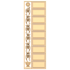 Blommig Elegance Panel
