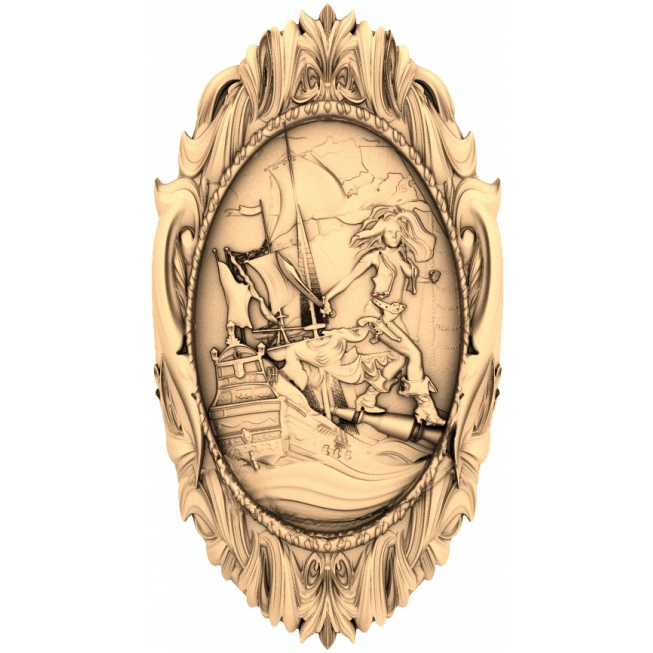 Maiden of the High Seas 3D STL Model