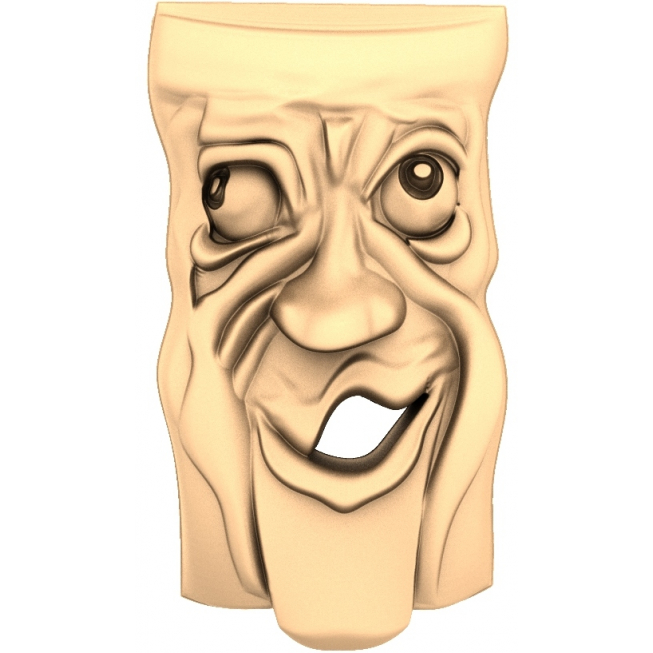 Μοντέλο Joyful Jester 3D STL για CNC και 3D εκτύπωση