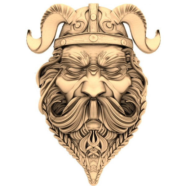 Viking Warrior's Guardian 3D STL líkan