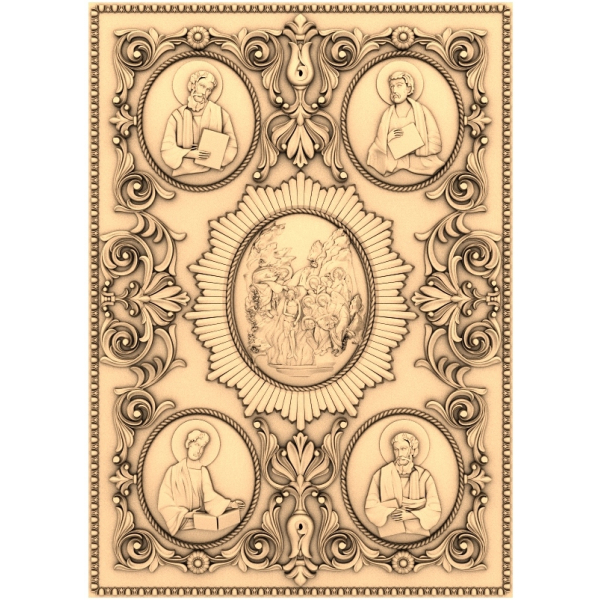 Heavenly Assembly 3D STL model pro CNC