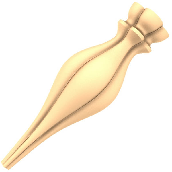 Elegante modello 3D STL per balaustra per CNC Elegante modello 3D STL per balaustra per CNC