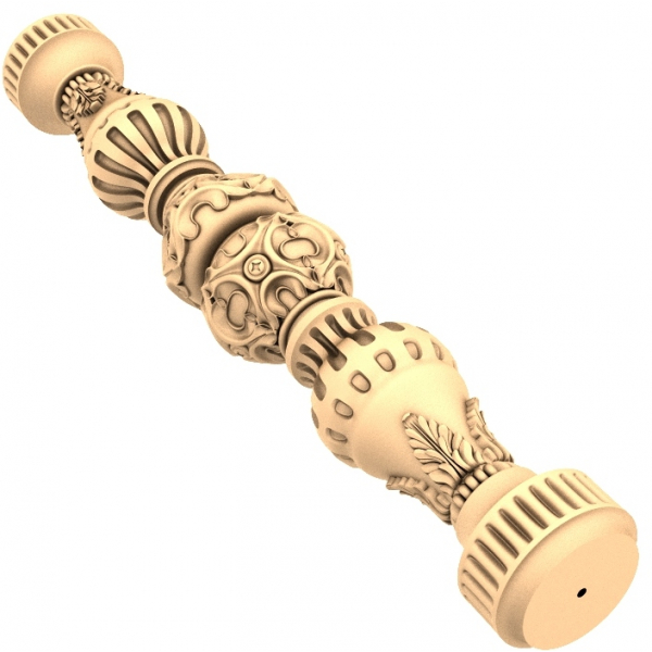 مزین بولین Baluster 3D STL مدل های CNC
