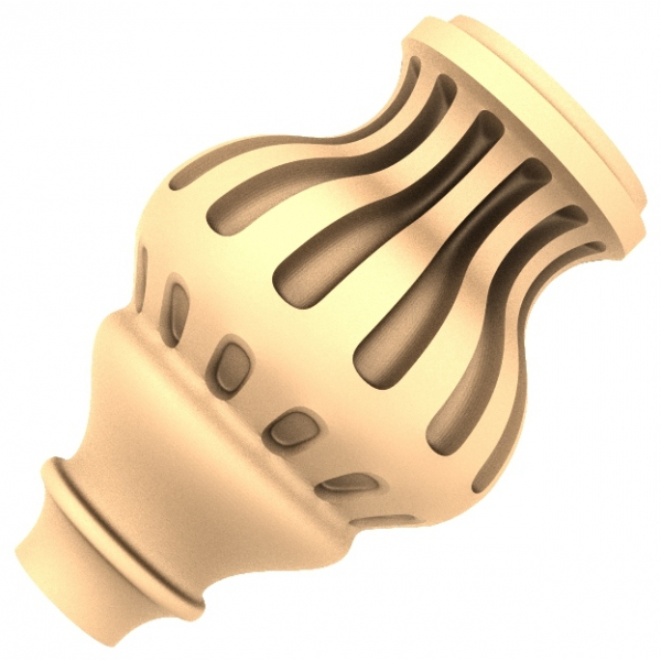 Ozdobný baluster STL model pro CNC Ozdobný baluster STL model pro CNC