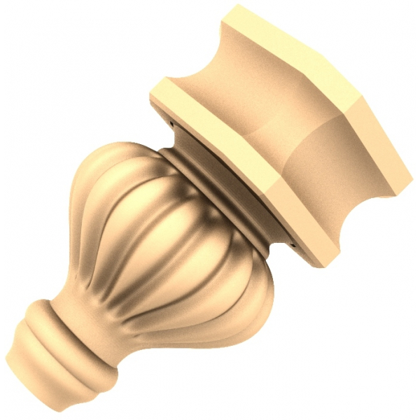 Regal Crown Finial 3D Model for CNC Regal Crown Finial 3D Model for CNC
