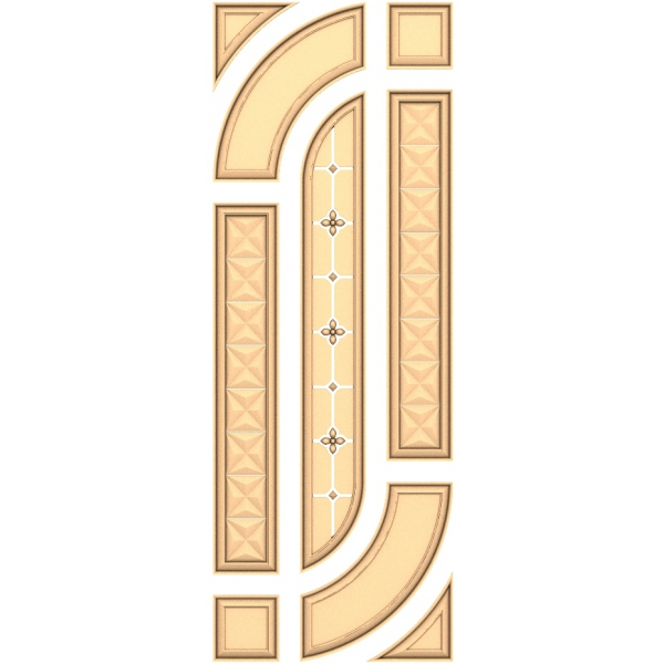 Geometric Elegance Panel for CNC Geometric Elegance Panel for CNC