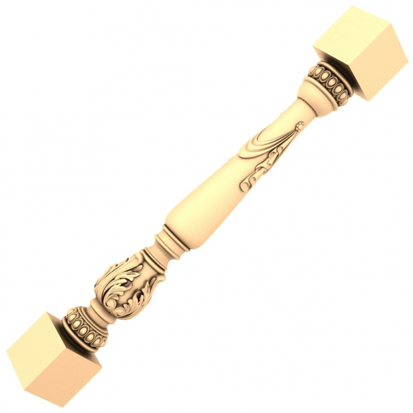 Regal Flourish Baluster Model 3D pentru CNC Regal Flourish Baluster Model 3D pentru CNC