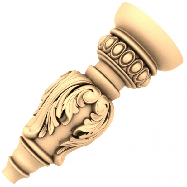 Ornate Baluster 3D STL Model for CNC Ornate Baluster 3D STL Model for CNC