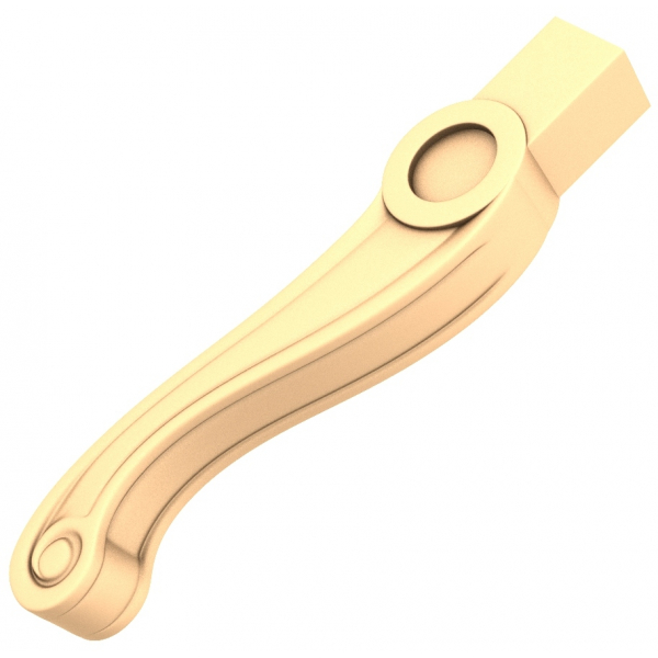 Elegance Handle 3D STL Model for CNC Elegance Handle 3D STL Model for CNC