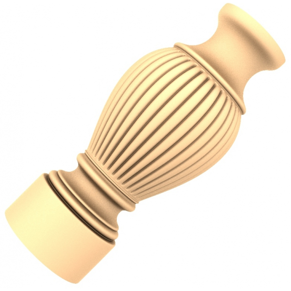 CNC এর জন্য Biedermeier Baluster 3D STL মডেল