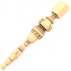 Regal drejet baluster