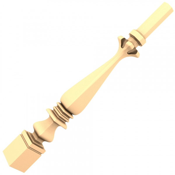 Elegance Baluster - CNC üçün 3D Model