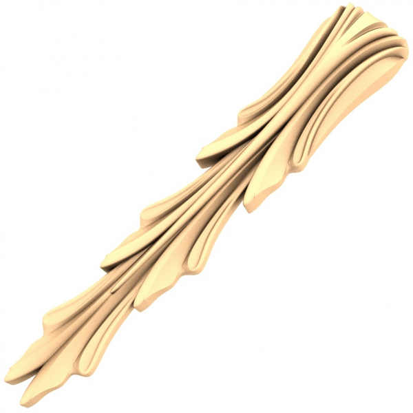Elegantes Akanthusblatt 3D STL Modell für CNC Elegantes Akanthusblatt 3D STL Modell für CNC