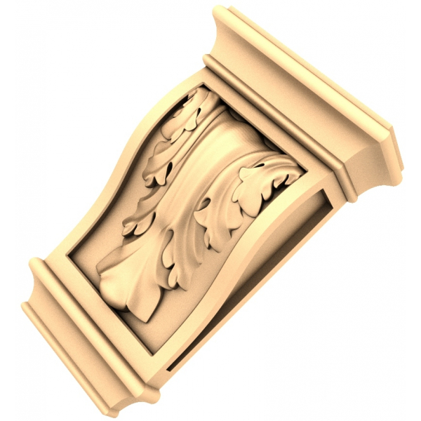 Elegance Corbel 3D STL Model for CNC Elegance Corbel 3D STL Model for CNC