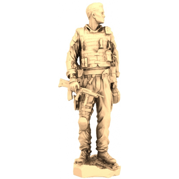 דגם Guardian of Duty 3D STL לנתב CNC