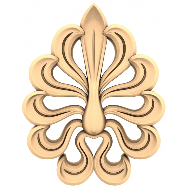CNC کے لیے Fleur de Elegance 3D STL ماڈل CNC کے لیے Fleur de Elegance 3D STL ماڈل