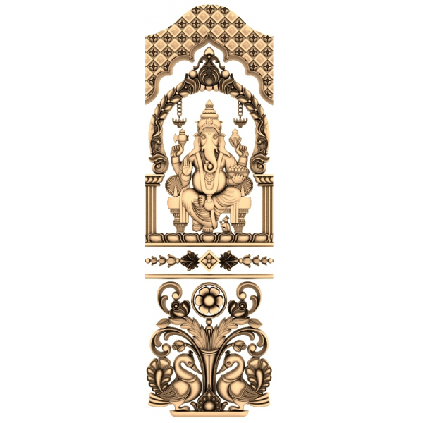 Ganesh برکت 3D STL مدل های CNC Ganesh برکت 3D STL مدل های CNC