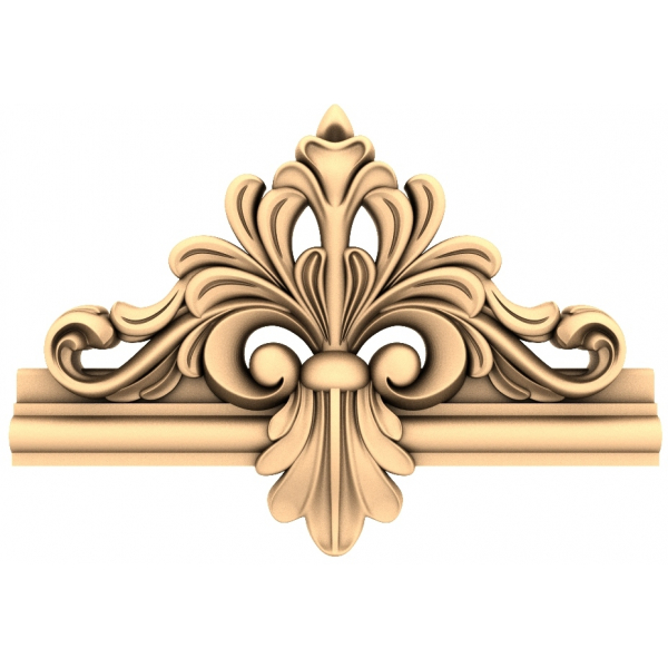 Flourish Elegance 3D STL Model for CNC Flourish Elegance 3D STL Model for CNC