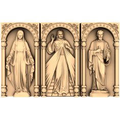 Divine Serenity Triptych