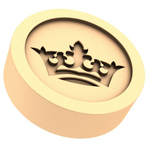 Regal Emblem Relief 3D STL modelis