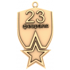 Verteidigermedaille Februar