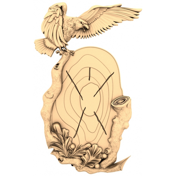 Eagle's Grace 3D STL Model for CNC Eagle's Grace 3D STL Model for CNC
