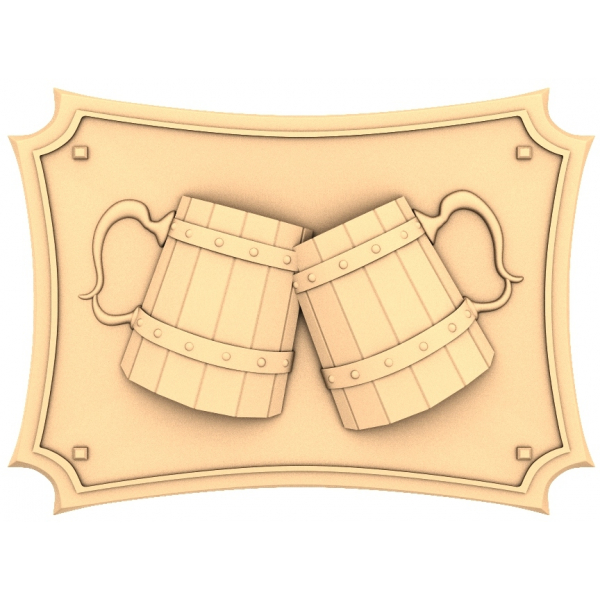 تحية إلى Craftsmanship 3D STL Model for CNC تحية إلى Craftsmanship 3D STL Model for CNC