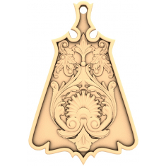 Ornate Heraldic Panel