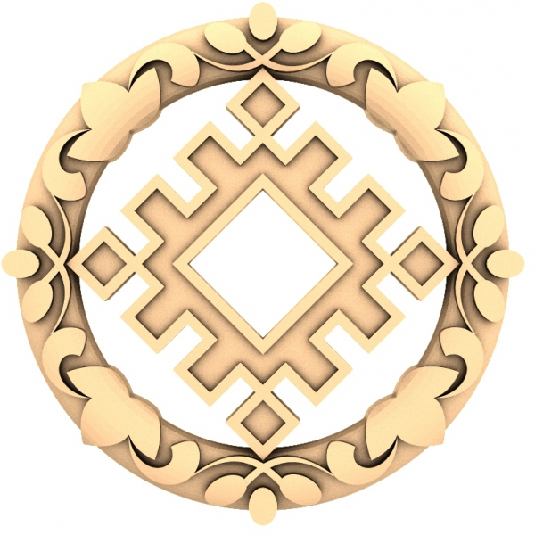 Geometric Harmony 3D CNC Panel