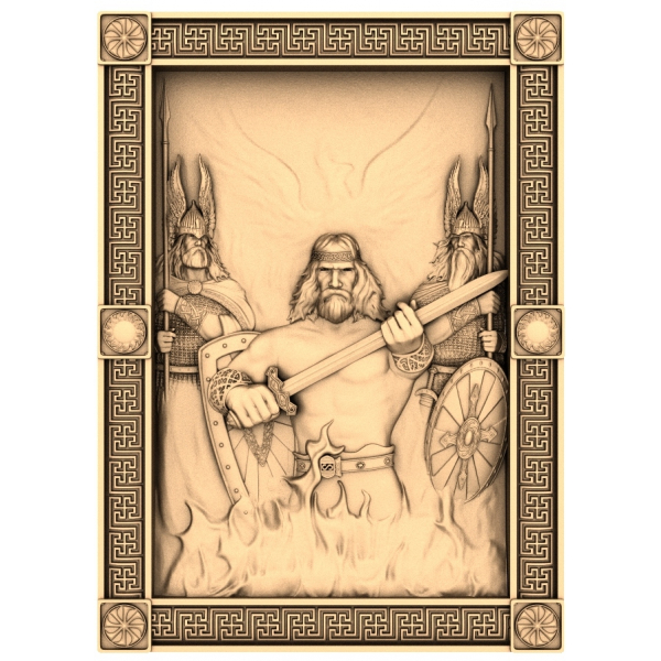 3D model Guardians of Olympus pro CNC