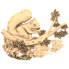 Forest Squirrel Harmony