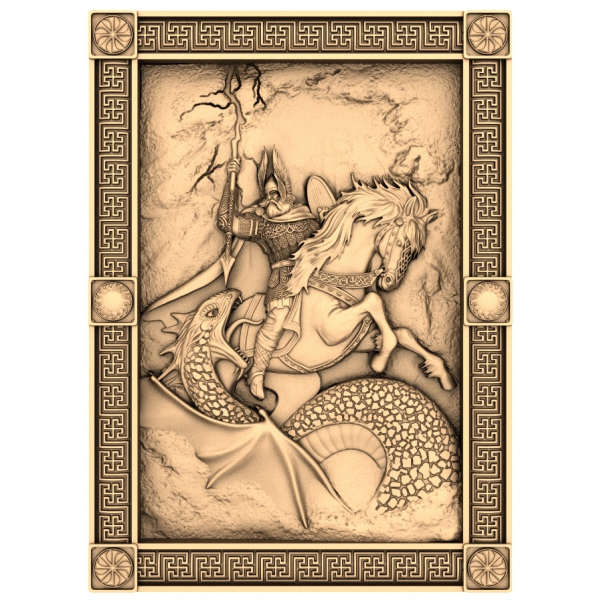 Thunderous Battle - 3D STL model